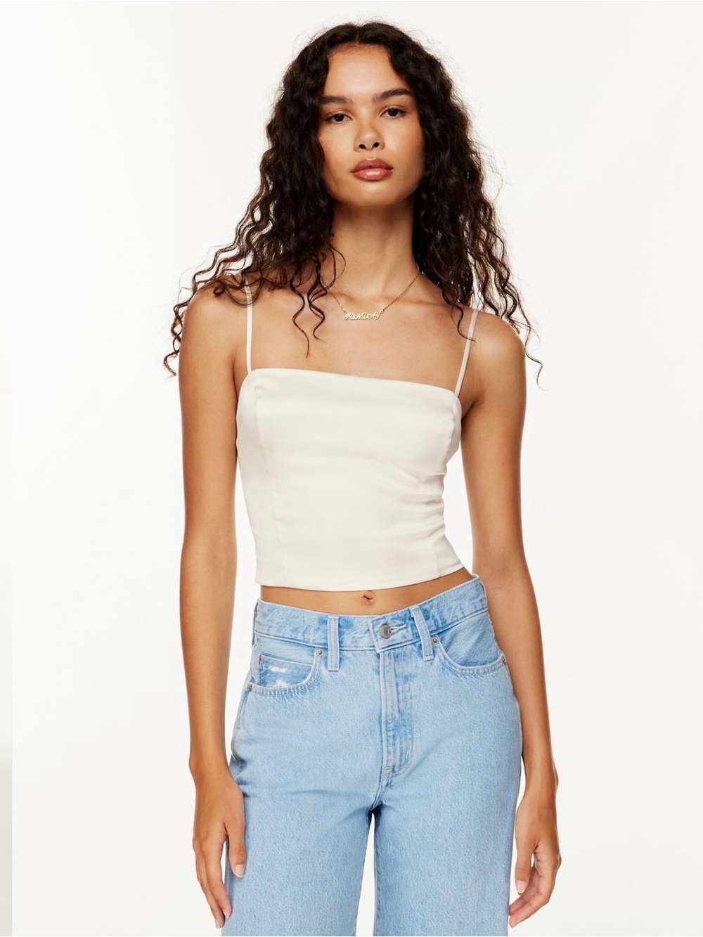 Sunday Best
Shimmer Satin Camisole NWOT
